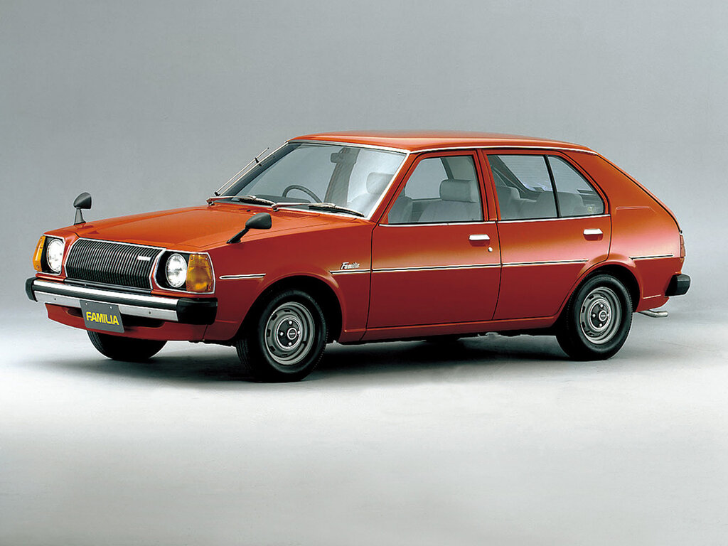 Mazda Familia (FA4TS, FA4US) 4 поколение, хэтчбек 5 дв. (01.1977 - 03.1979)